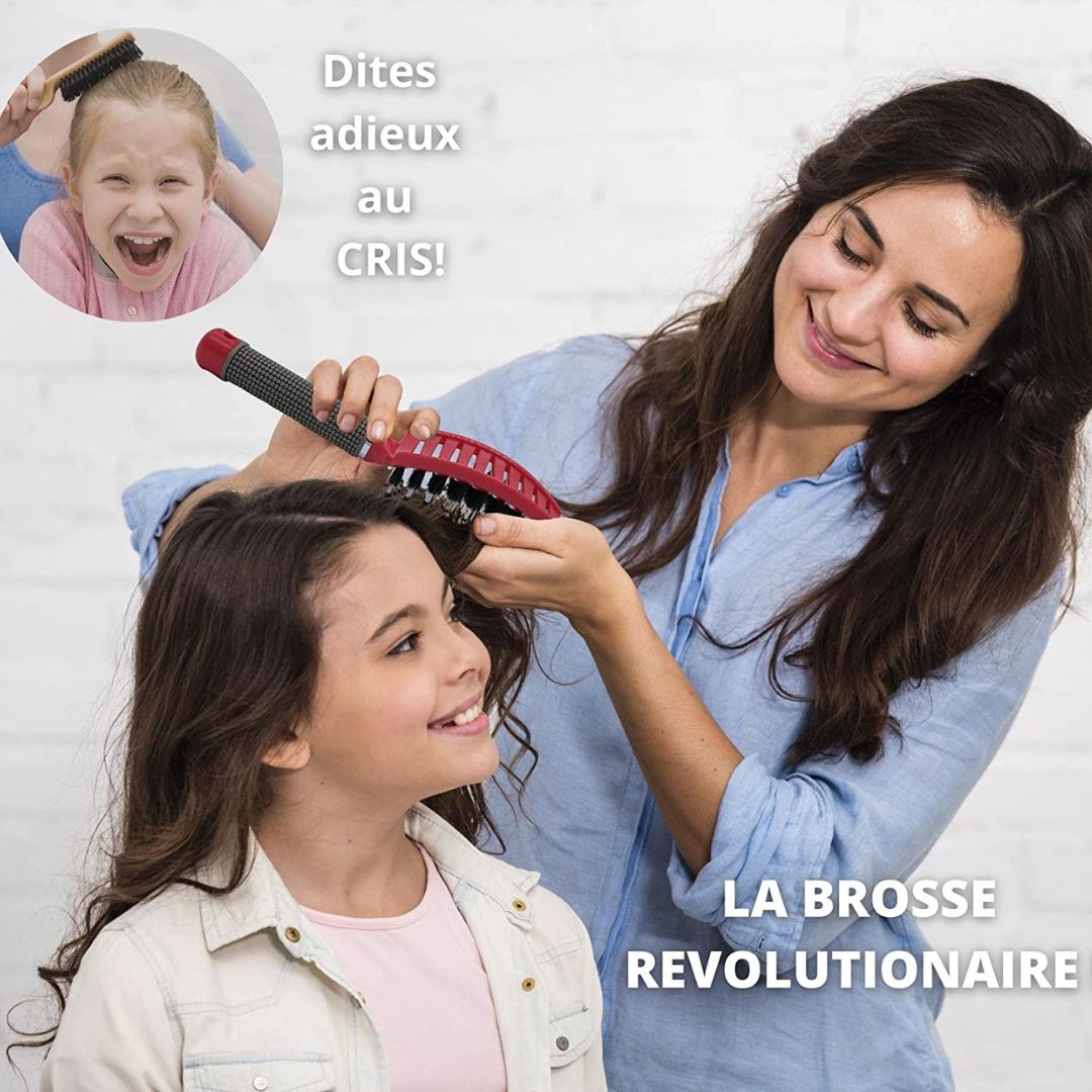 Brosse Démêlante pour Cheveux Bouclés, La Belle Brosse